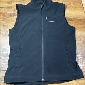 Truewerk men’s black traditional S3 work softshell vest